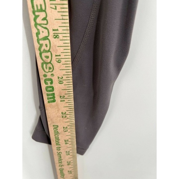 Athleta ST Small Tall Salutation 7/8 Gray Yoga Leggings High-Rise In Powervita - Picture 7 of 9